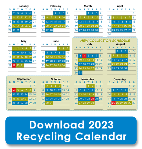 2023 Recycling & Bulky Waste Calendar