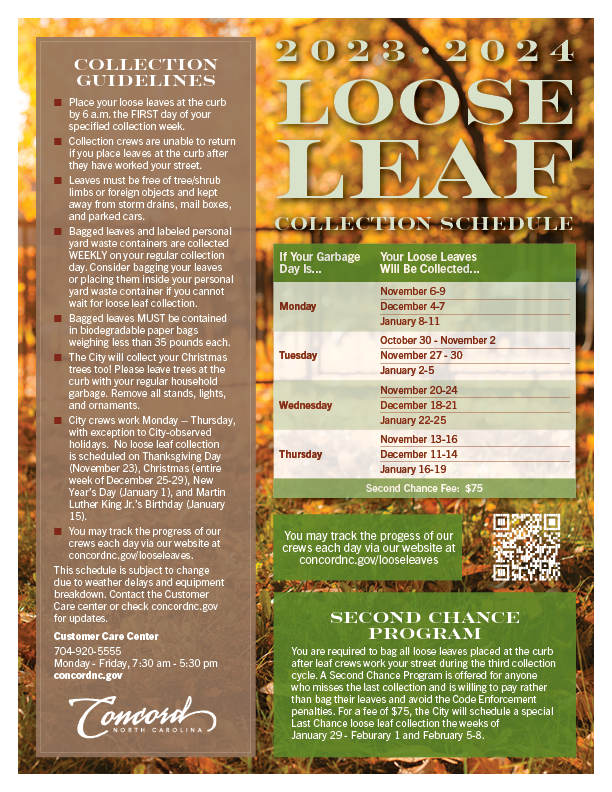 Loose Leaf Collection Calendar FY23-24