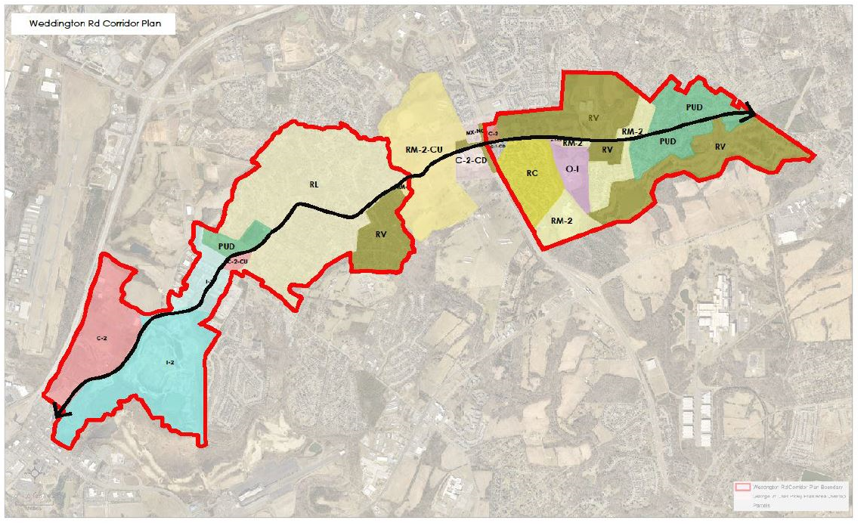 Weddington Road Map outline