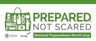 2019 National Preparedness Month logo