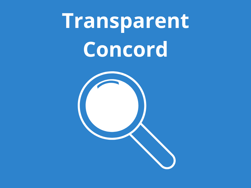 Link to the Transparent Concord Page