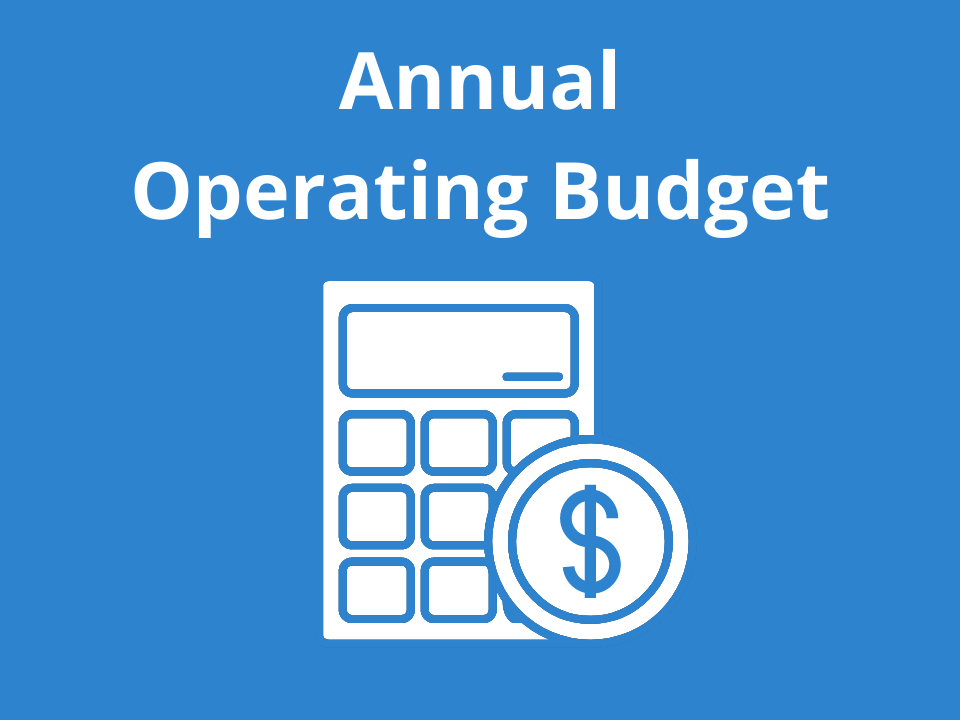 Current Annual Operating Budget Button